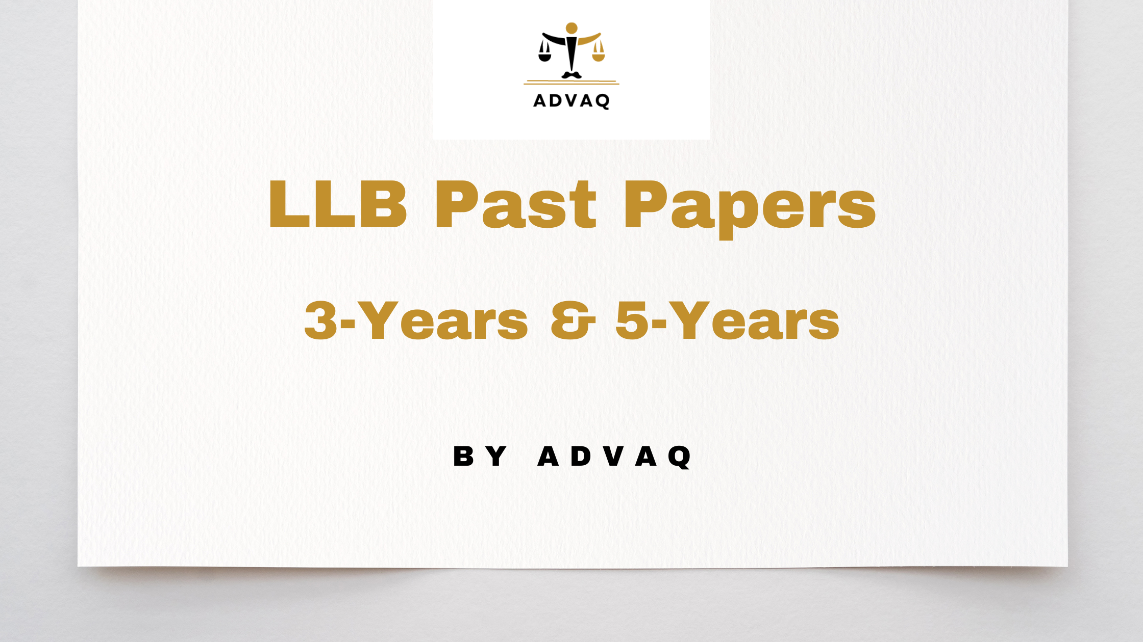 LLB Past Papers